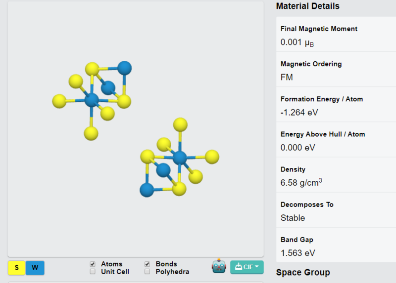 WS2 Crystals – view 2