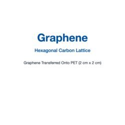Graphene Transferred onto PET Substrate (2 cm x 2 cm)
