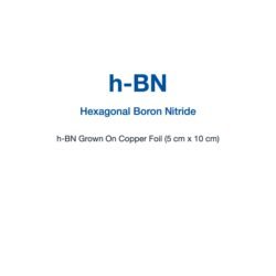 Hexagonal Boron Nitride (h-BN) Grown on Copper Foil (5 cm x 10 cm)