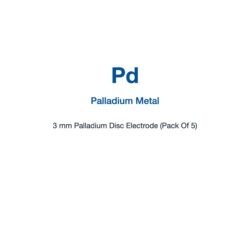 3mm Disc Electrode Pd (x5)