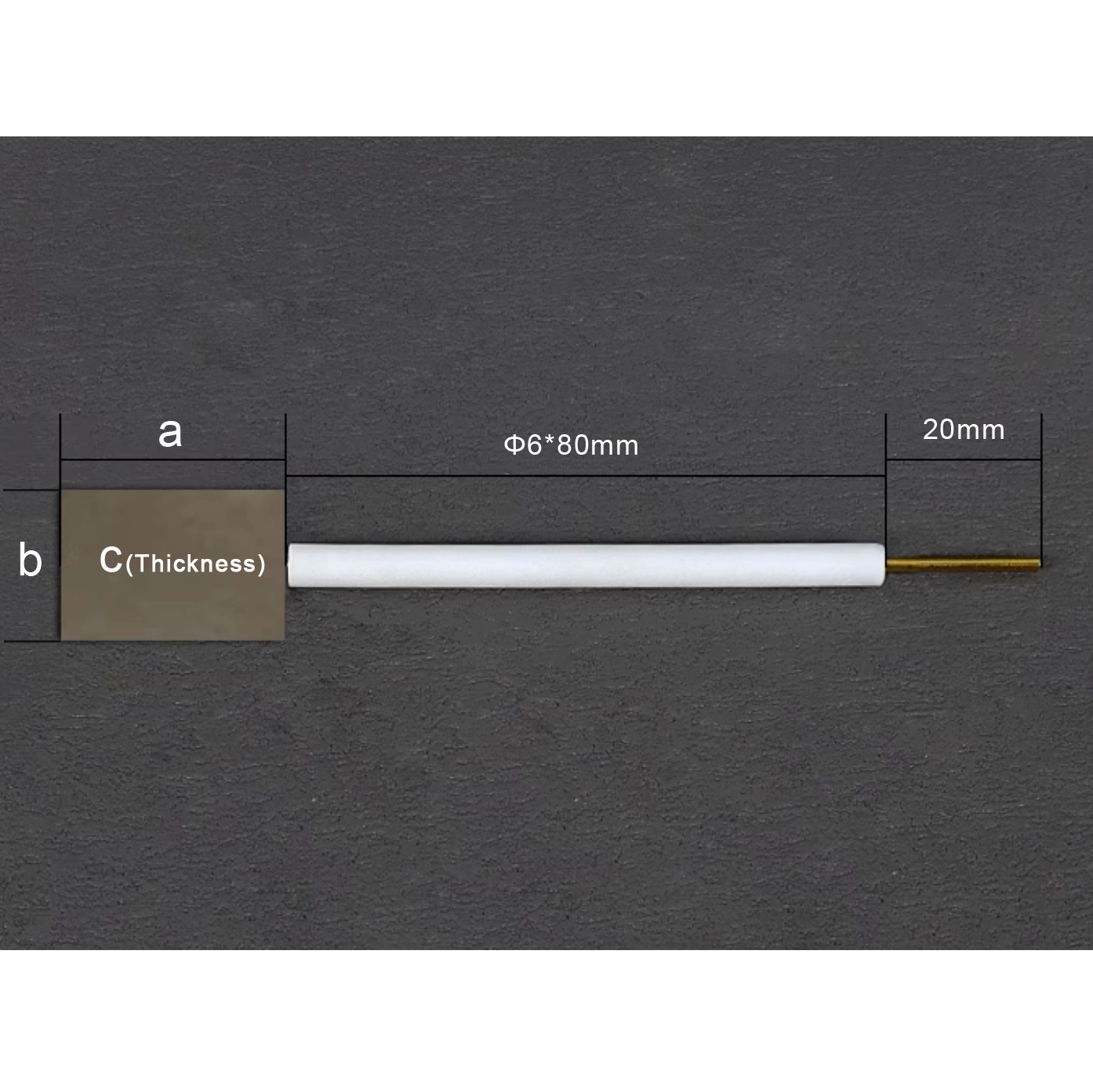 Pt Plate Electrode