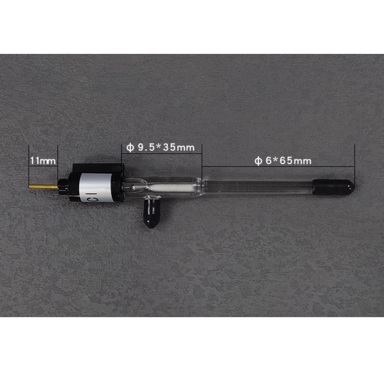 Saturated Calomel Electrode, Long/ Bent Salt Bridge/ Double Salt Bridge – view 2