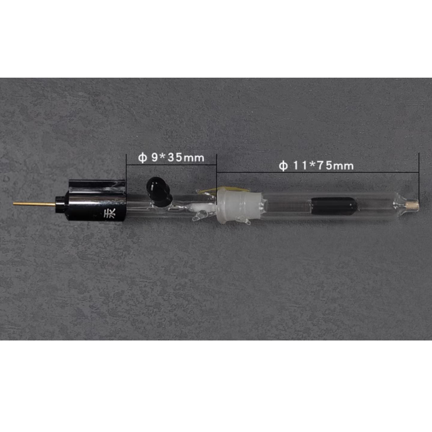 Saturated Calomel Electrode, Long/ Bent Salt Bridge/ Double Salt Bridge – view 4