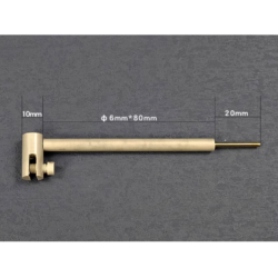 Platinum L-shape Electrode Holder (PEEK)