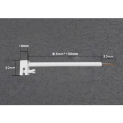Titanium L-shape Electrode Holder (PTFE)