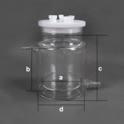 Electrochemical Cell with Water Bath, Sealed/Unsealed – view 2