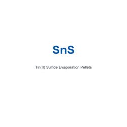 Tin(II) Sulfide (SnS) Evaporation Pellets, 99.99% Purity